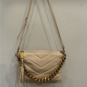 Rebecca Minkoff Edie Maxi Crossbody Sand Bag